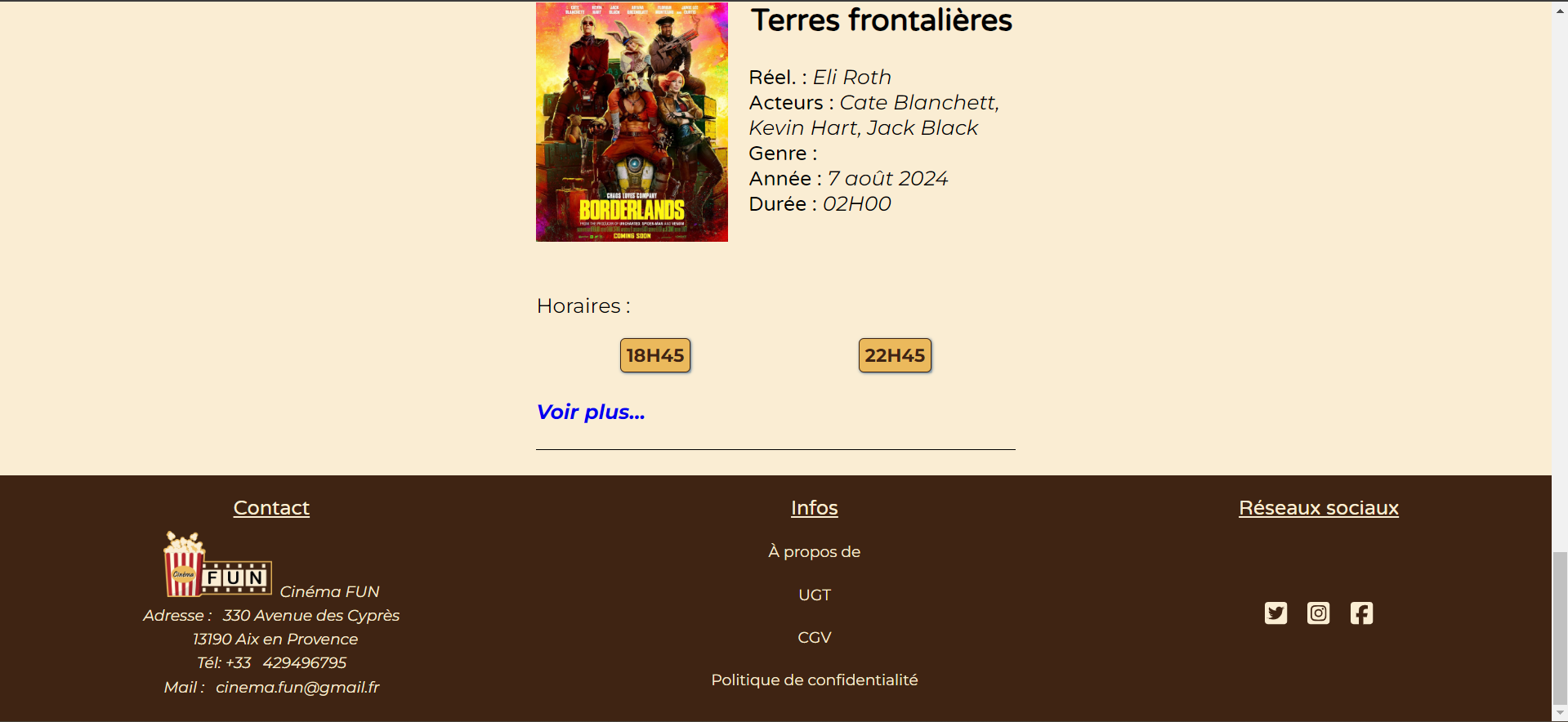 Image du projet 'Cinéma Fun ' 