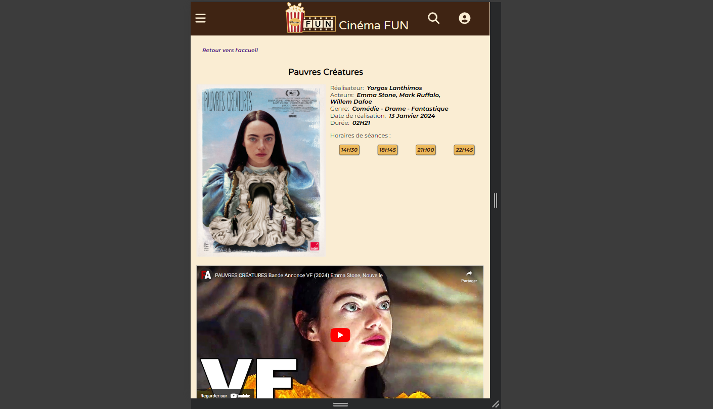 Image du projet 'Cinéma Fun ' 