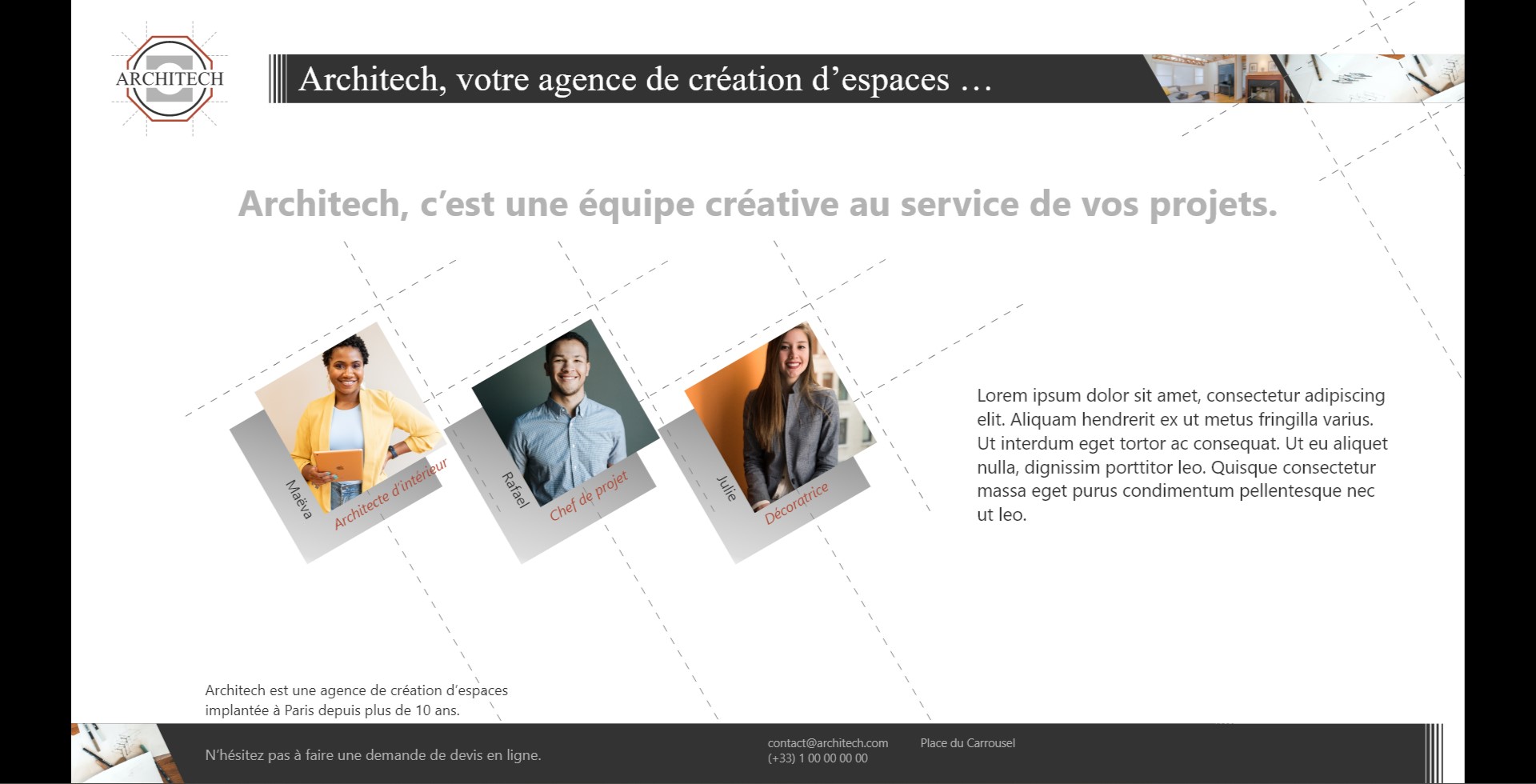 Image du projet 'TP maquette Architech ' 