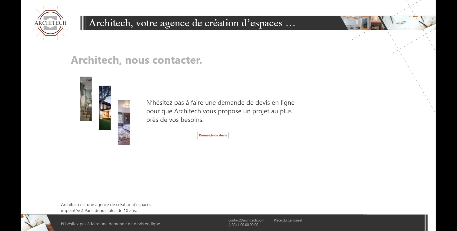 Image du projet 'TP maquette Architech ' 